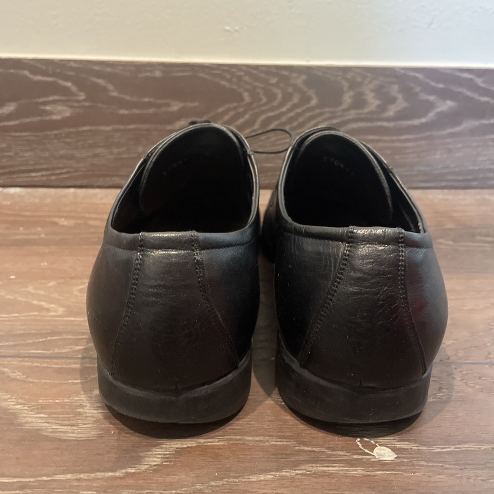 Gucci Mens Dress Shoes 7.5 Black Lace Up - Picture 5 of 7